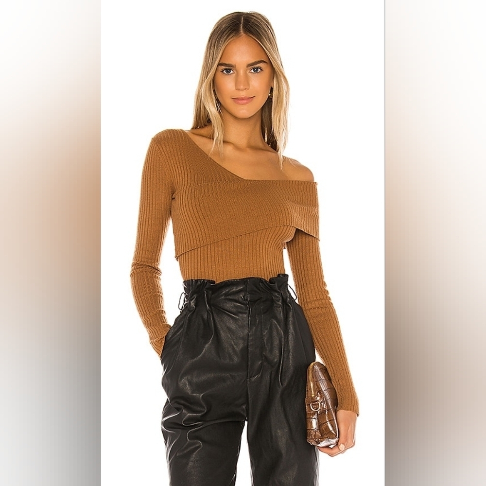 Lovers and friends Booker  ribbed Sweater camel